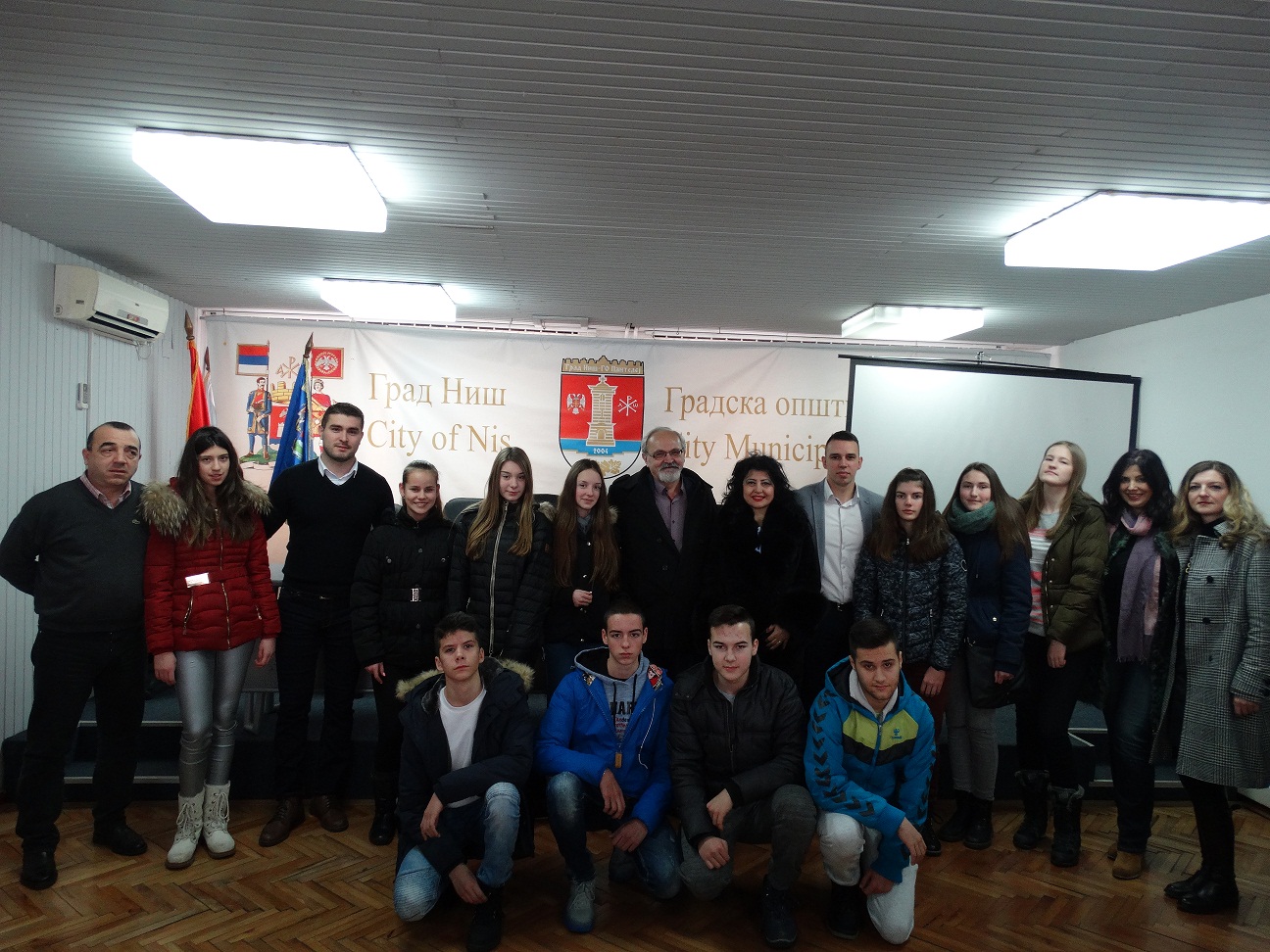 Састанак поводом размене ученика са Градом Новополцк